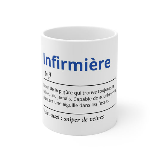 Mug Définition Infirimière
