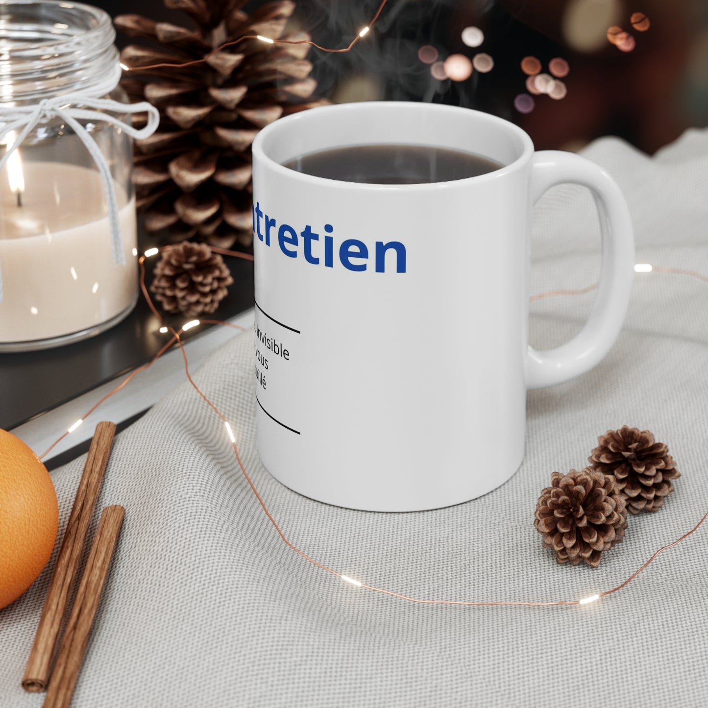 Mug Définition Agent d'entretien