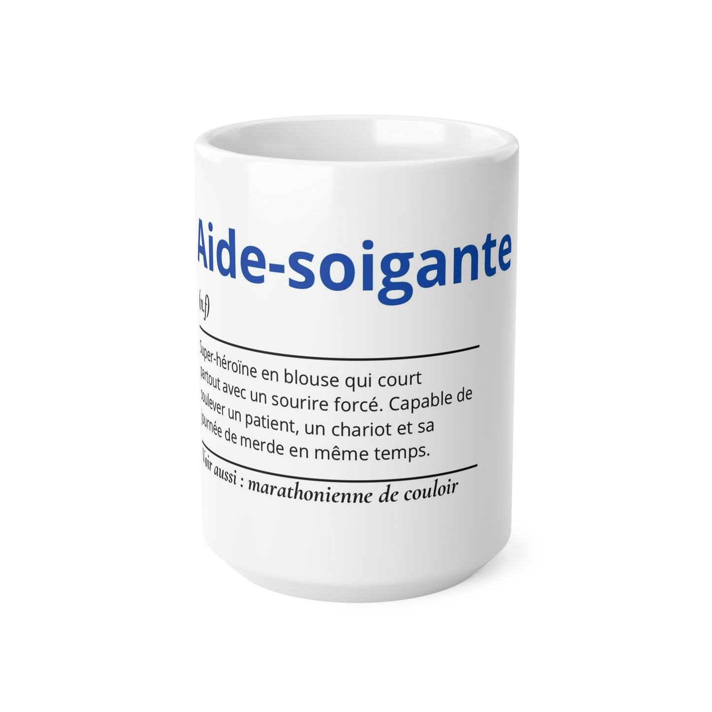 Mug Définition Aide-Soignante