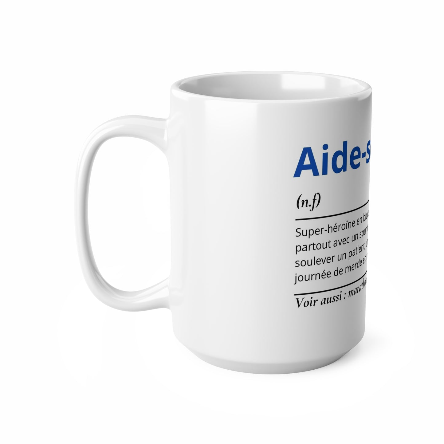 Mug Définition Aide-Soignante