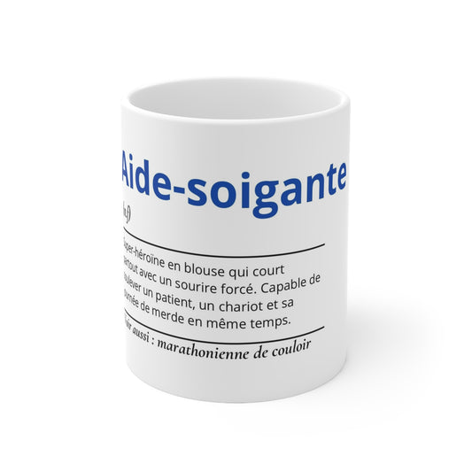 Mug Définition Aide-Soignante
