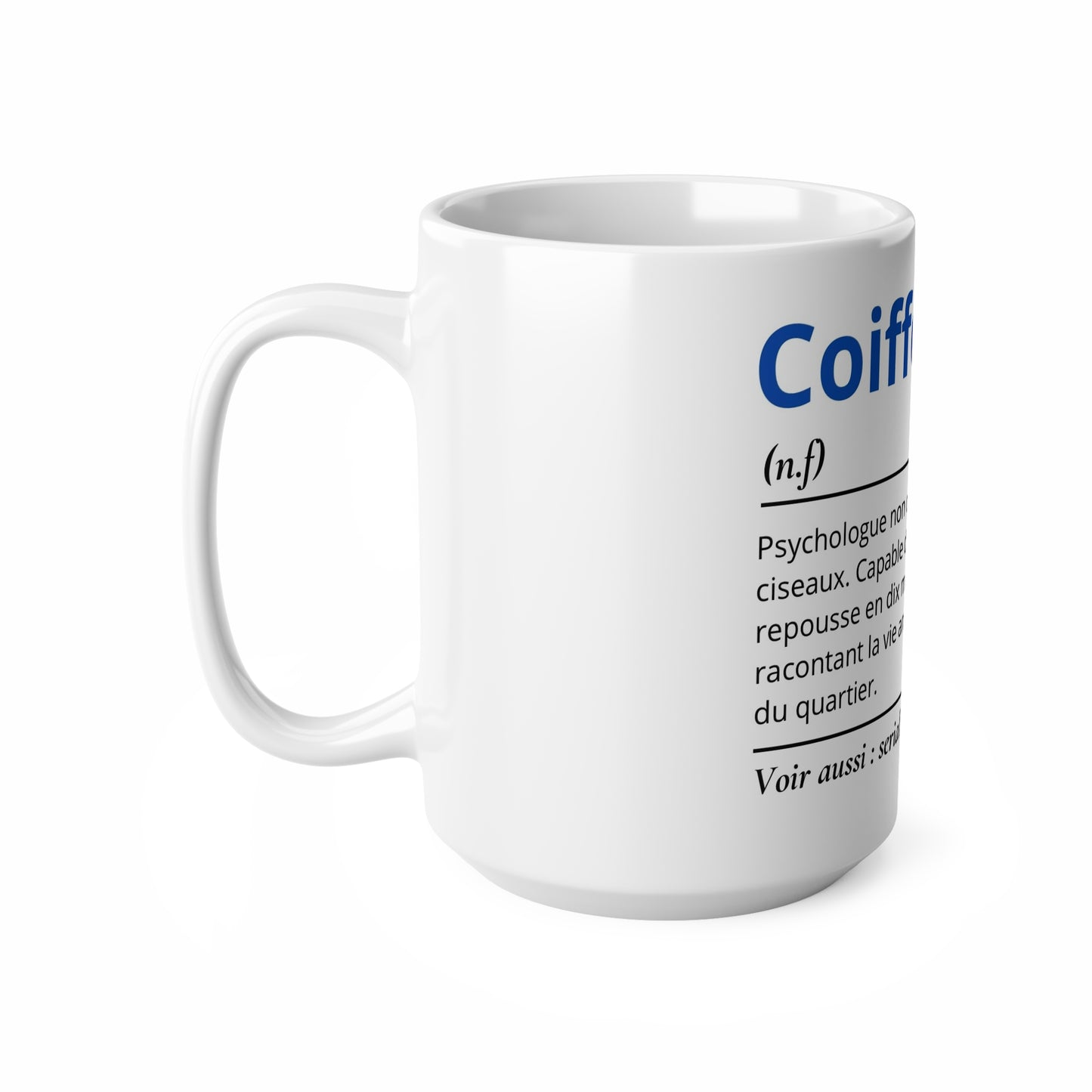 Mug Définition Coiffeuse