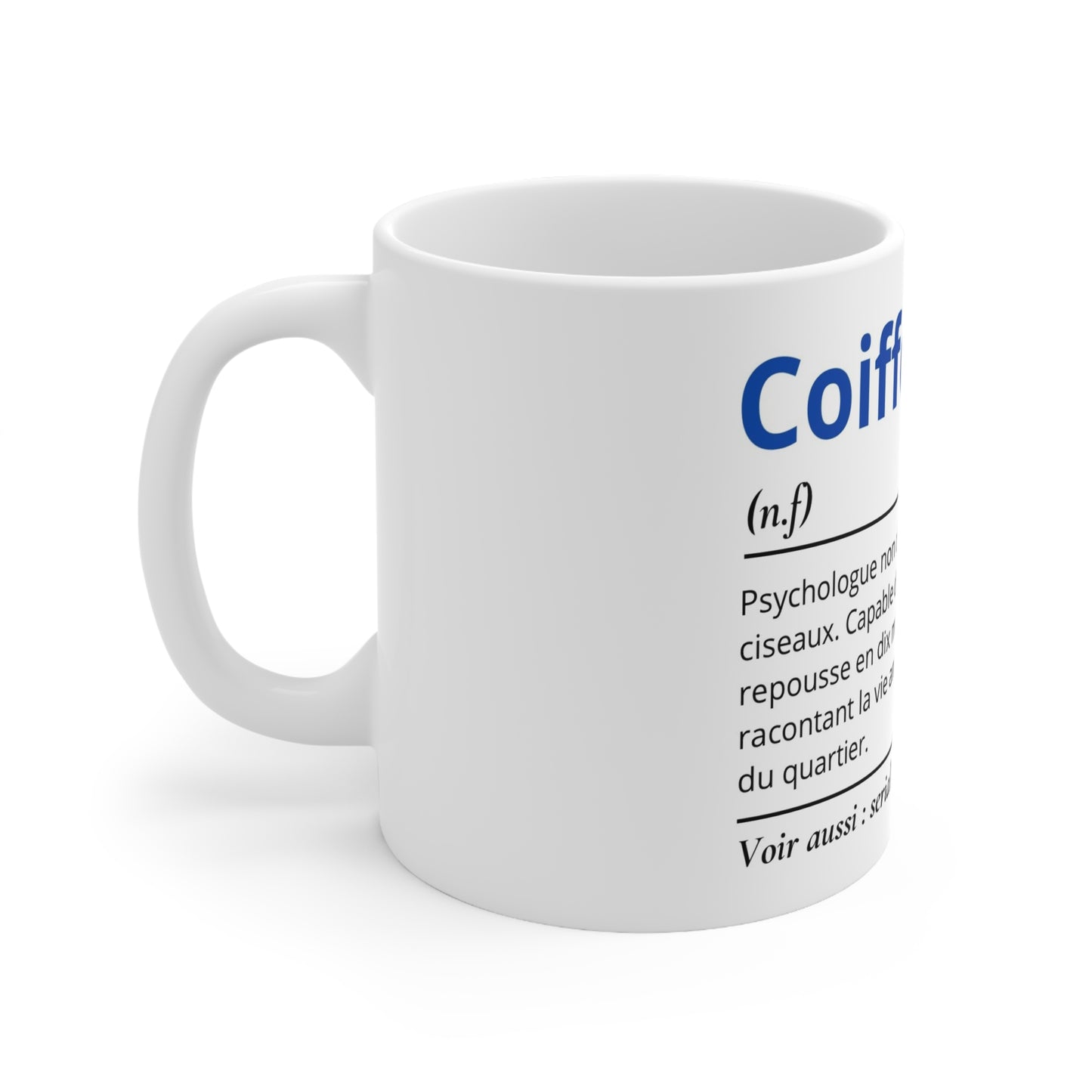 Mug Définition Coiffeuse