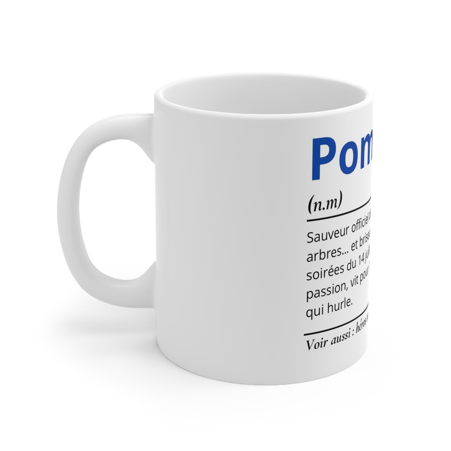 Mug Définition pompier