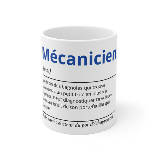 Mug Définition Mécanicien