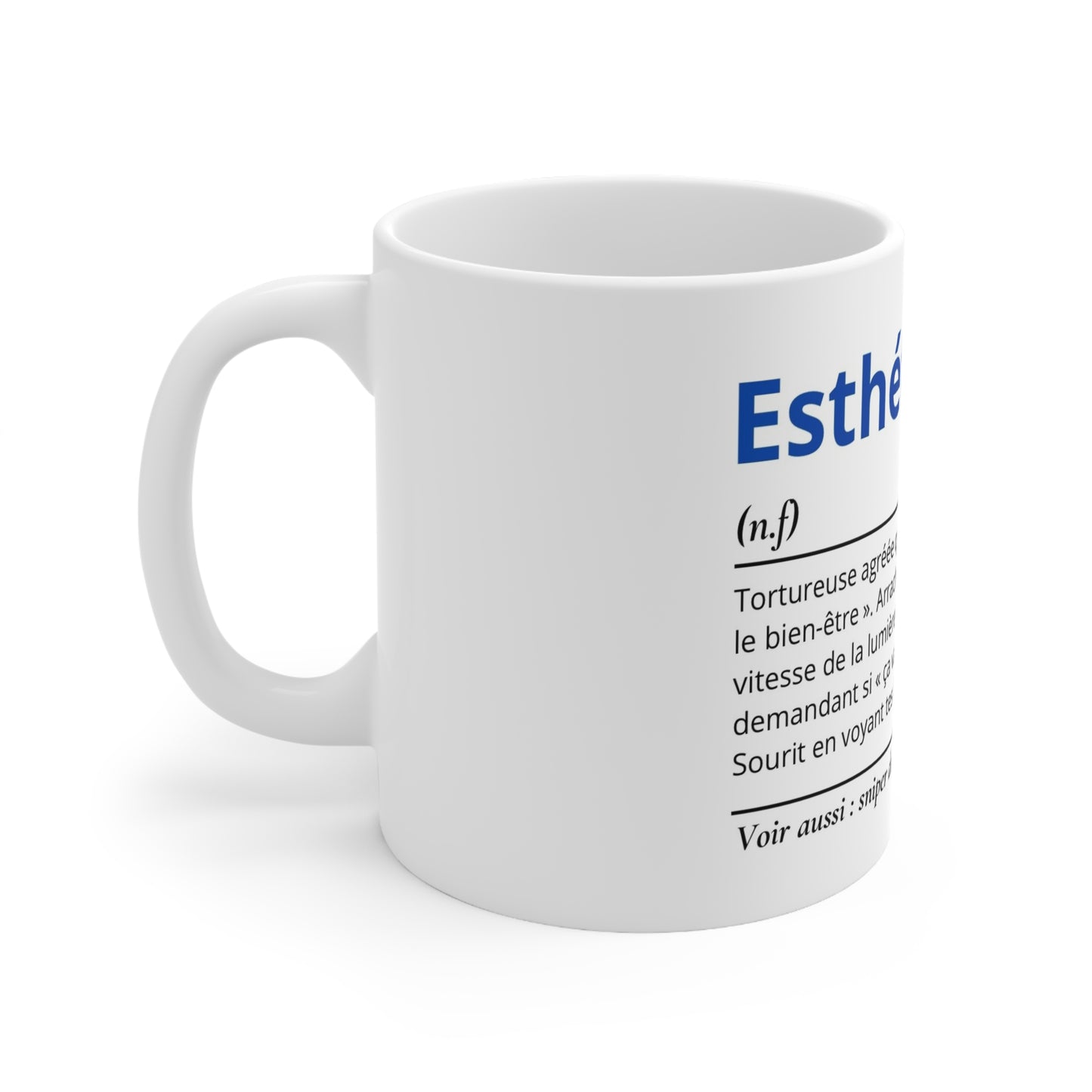 Mug Définition Esthéticienne