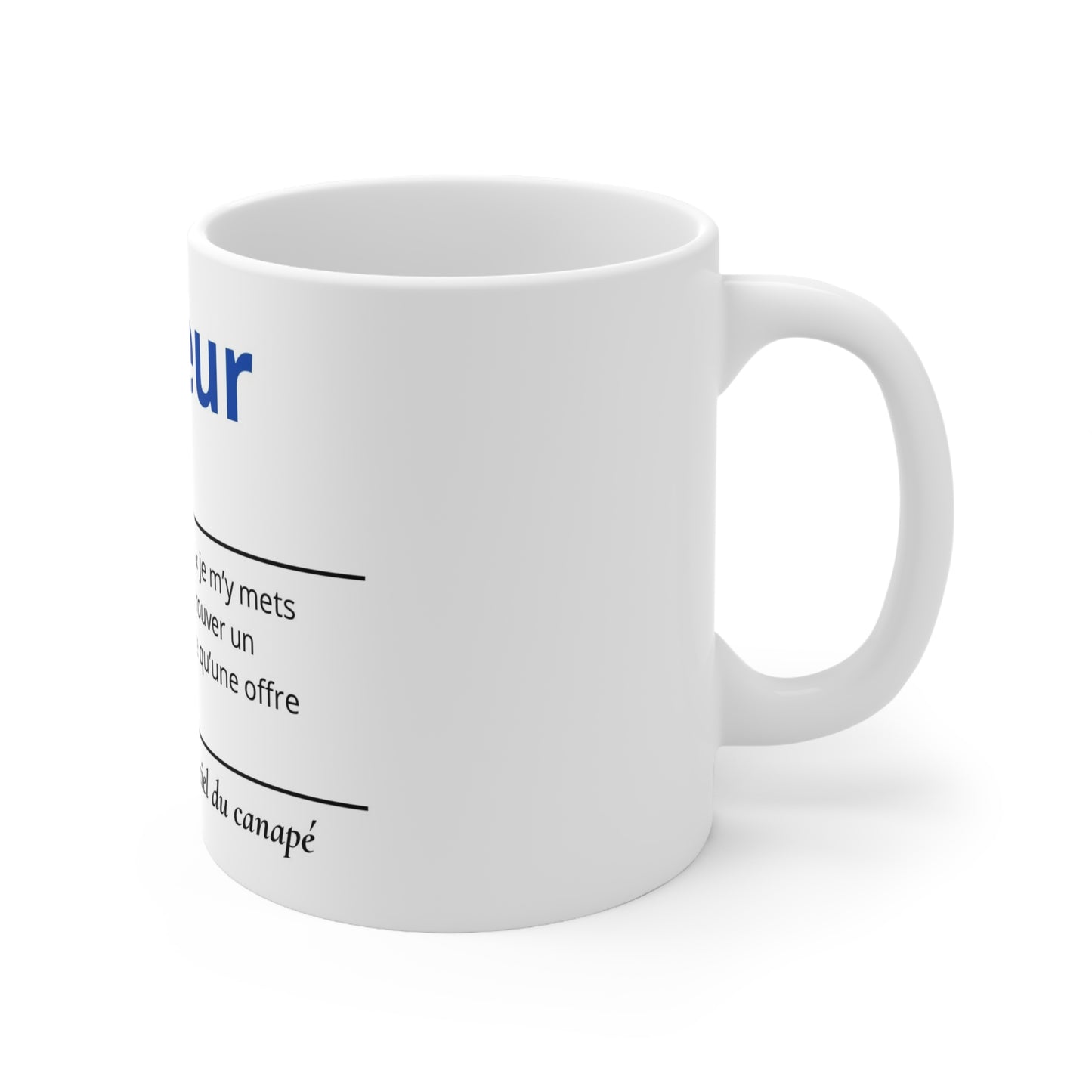 Mug Définition Chômeur