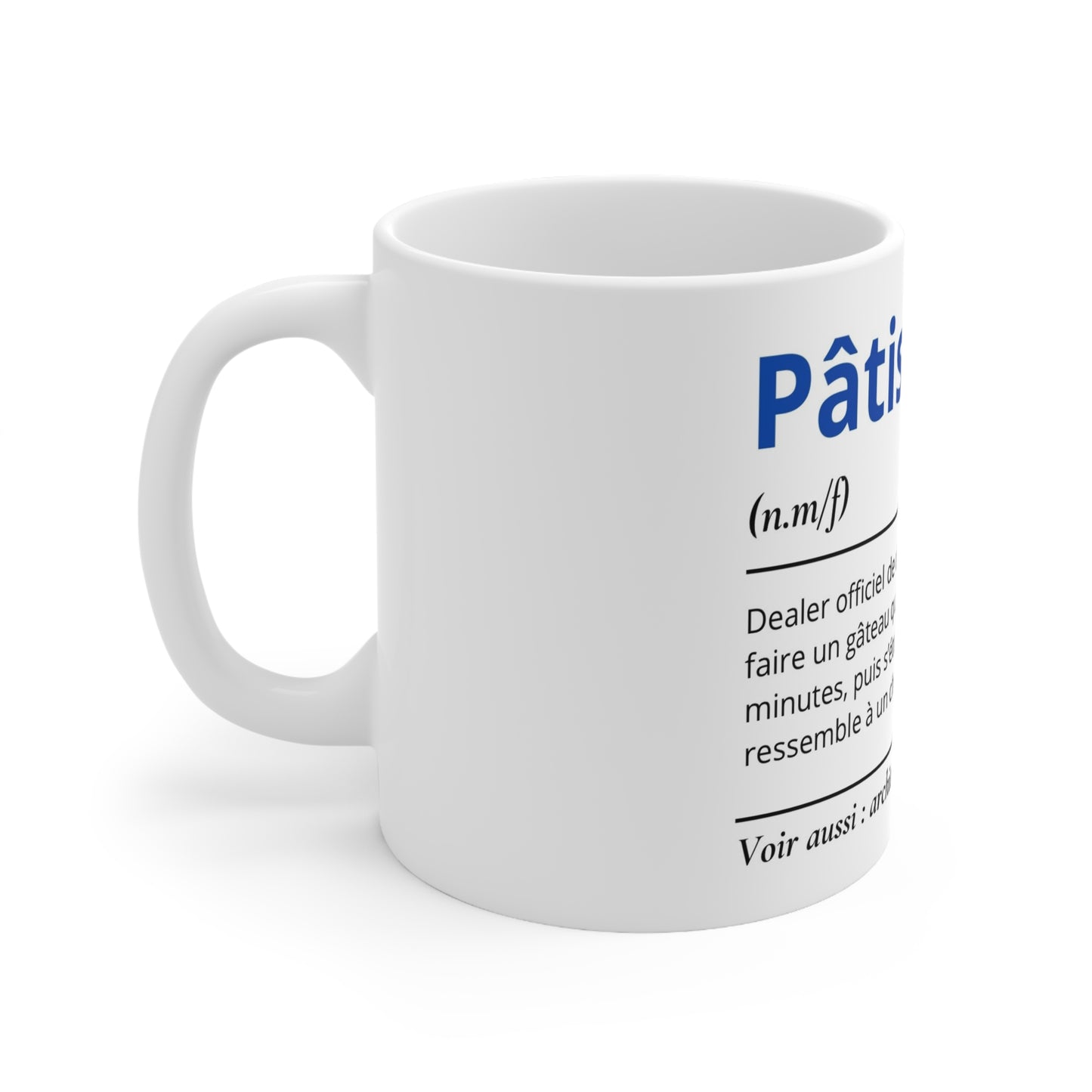 Mug Définition Pâtissier