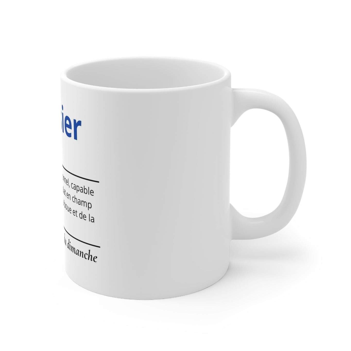 Mug Définition Terrassier