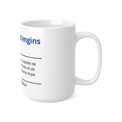 Mug Définition Conducteur d"engin