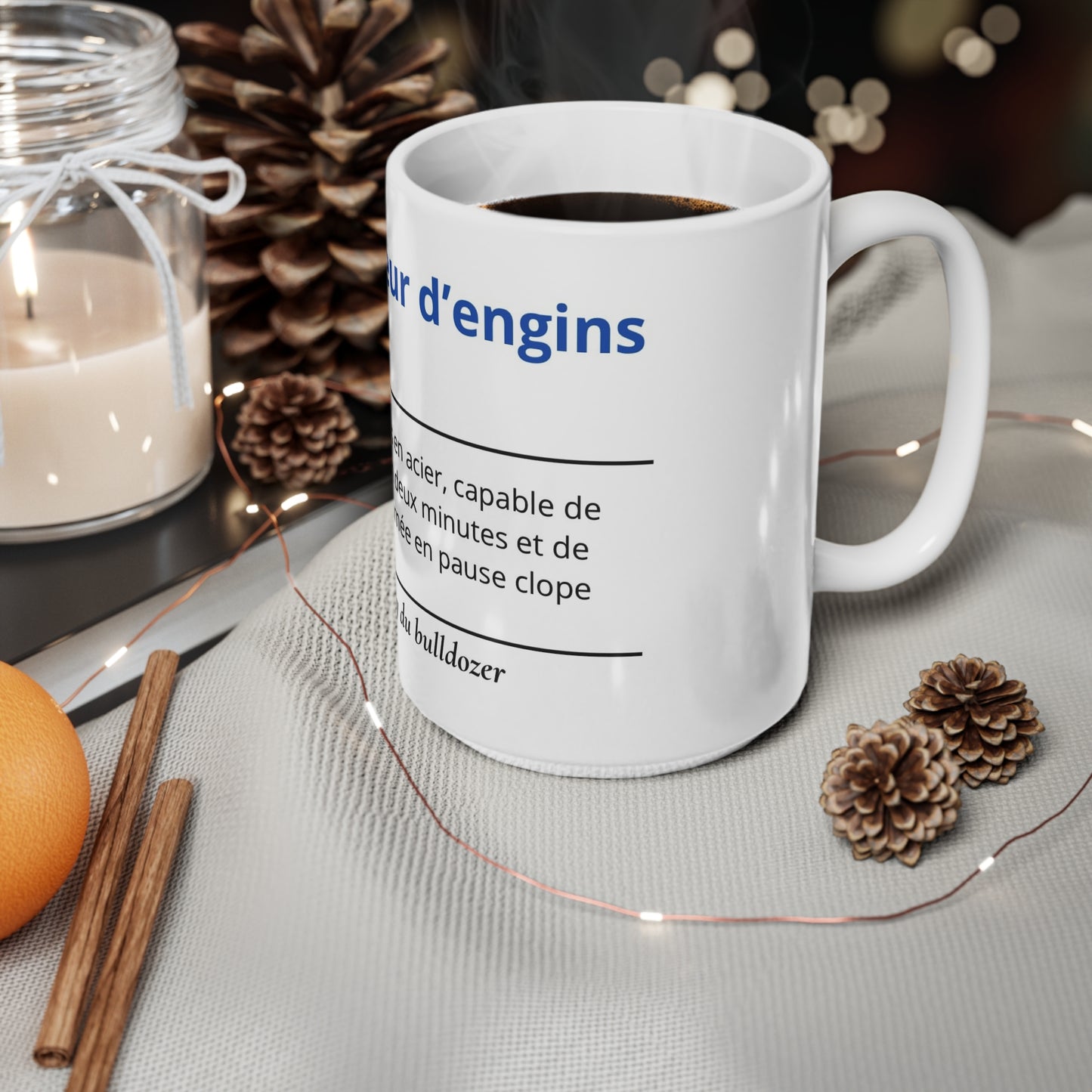 Mug Définition Conducteur d"engin