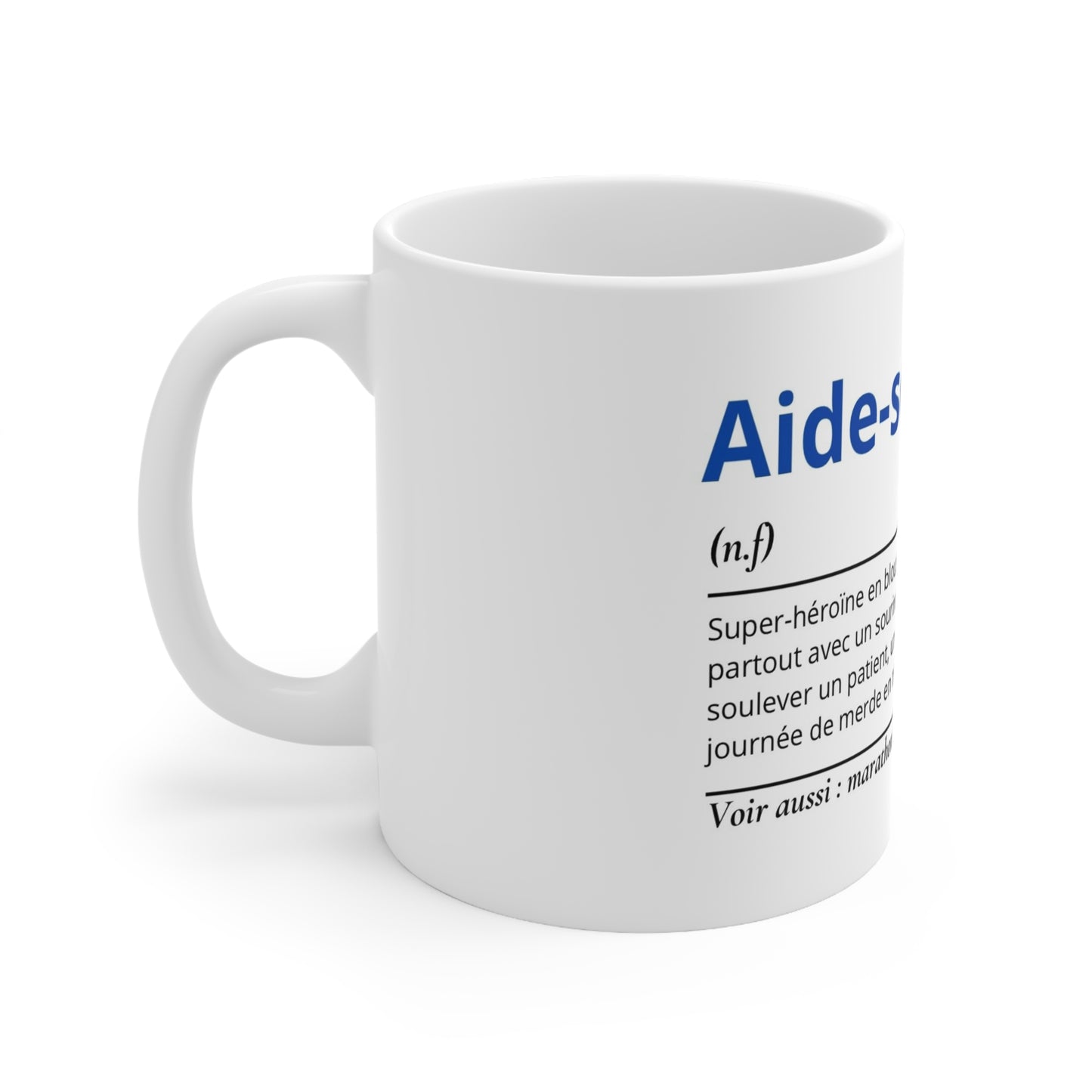 Mug Définition Aide-Soignante