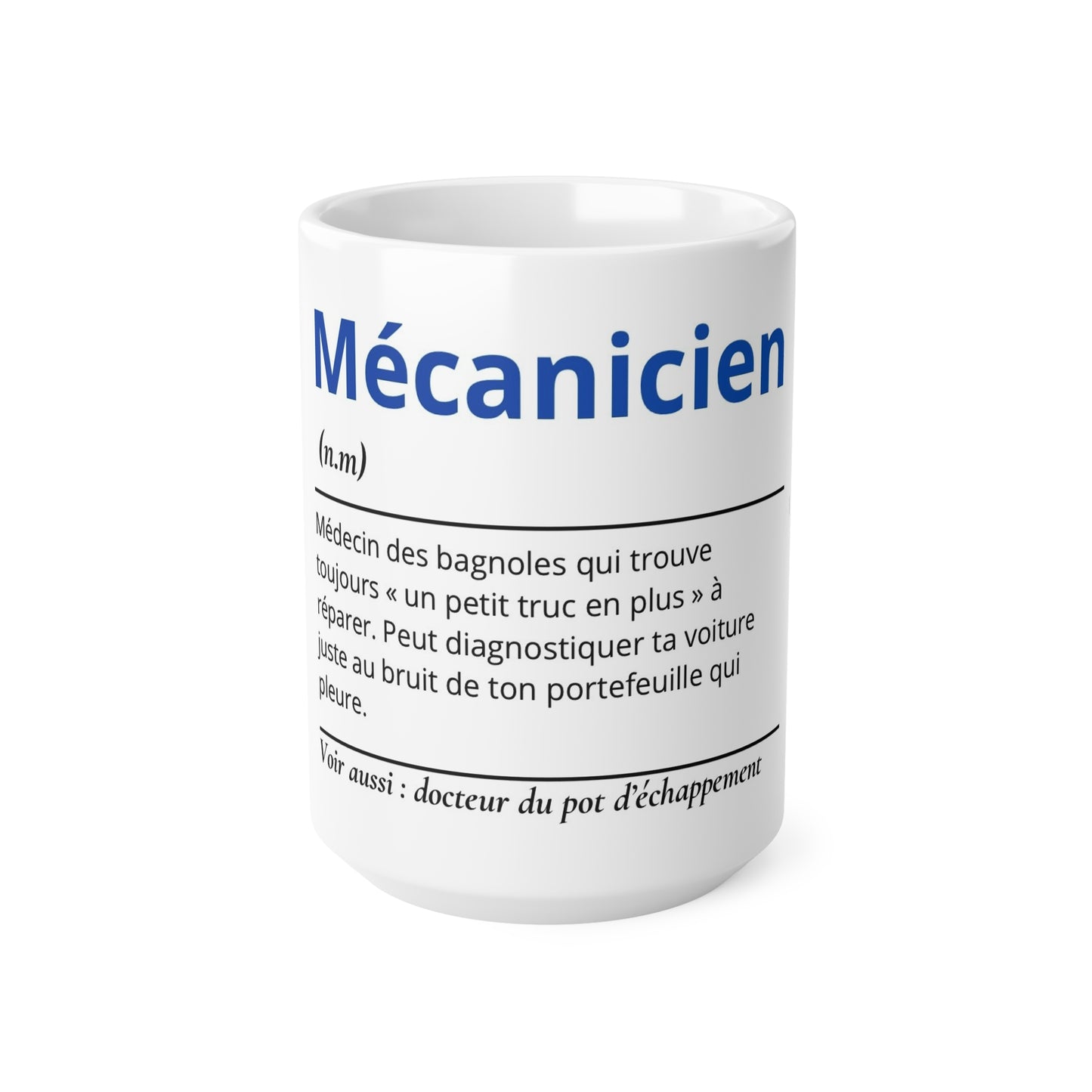Mug Définition Mécanicien