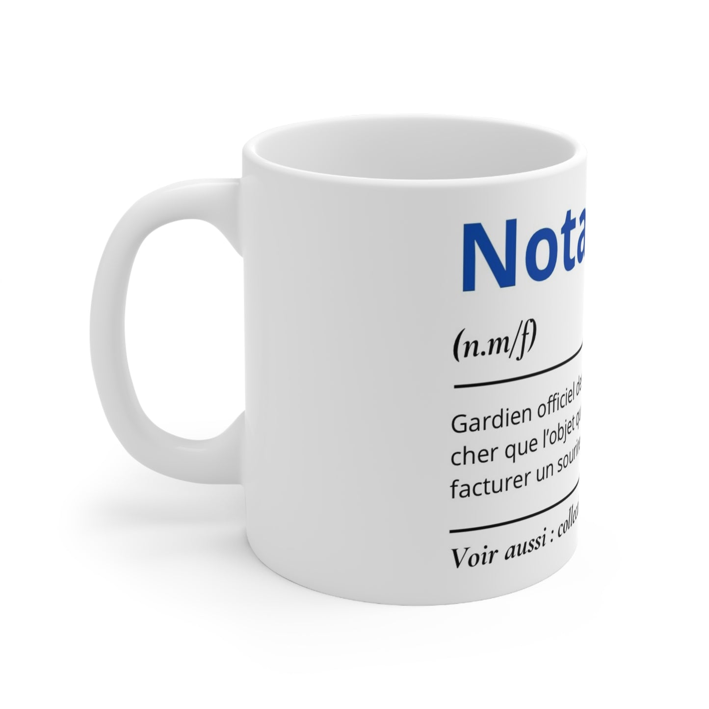 Mug Définition Notaire