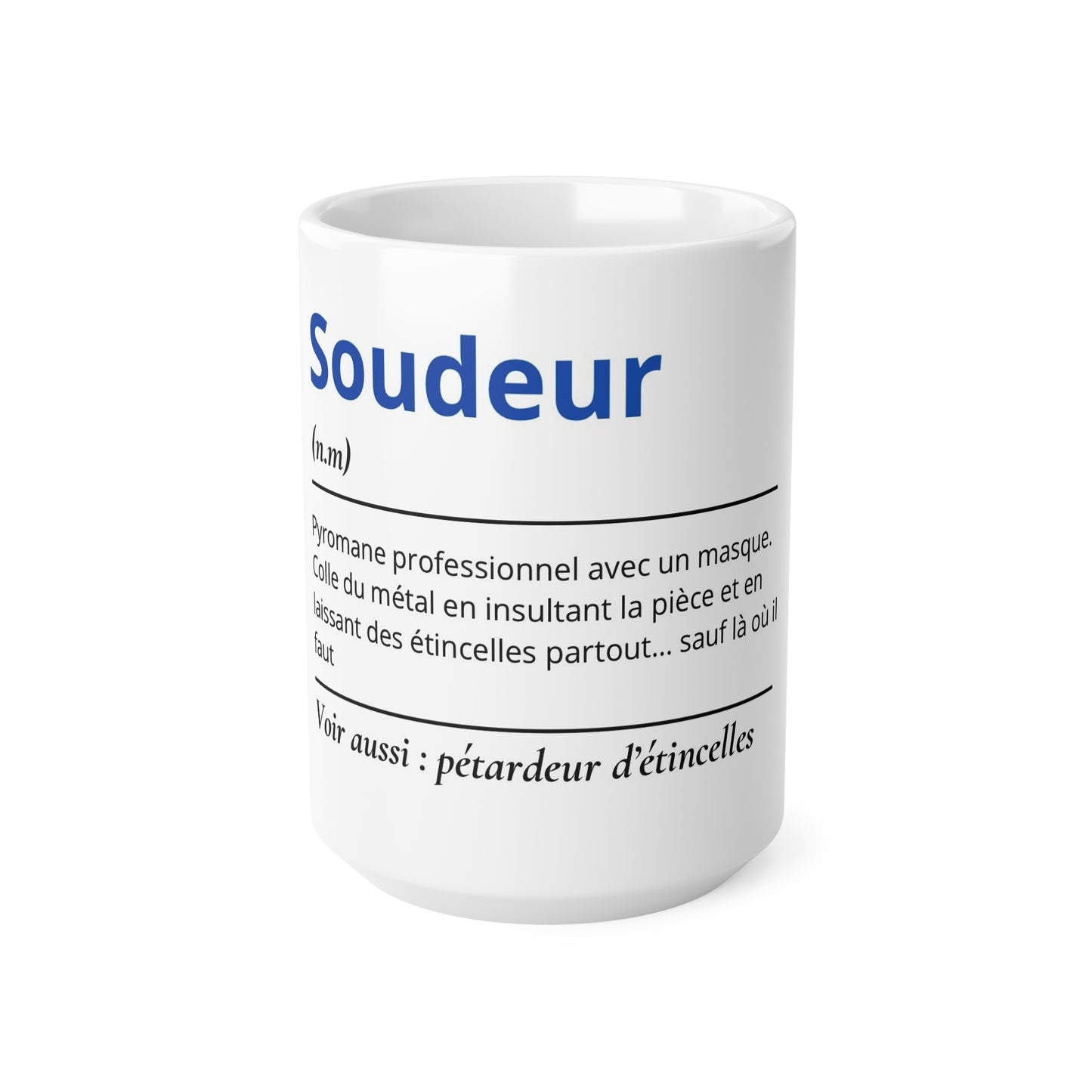 Mug Définition Soudeur
