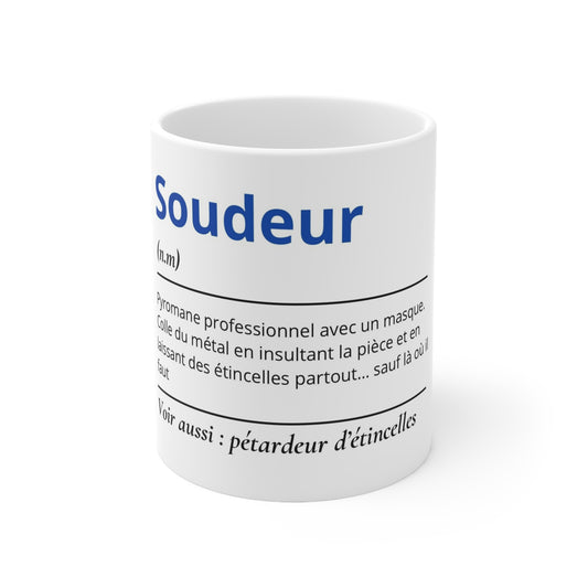 Mug Définition Soudeur