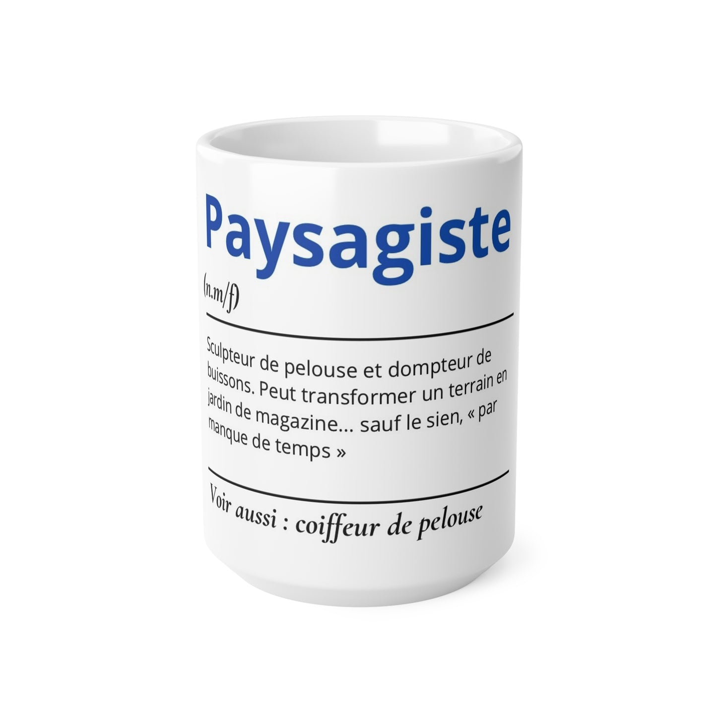 Mug Définition Paysagiste