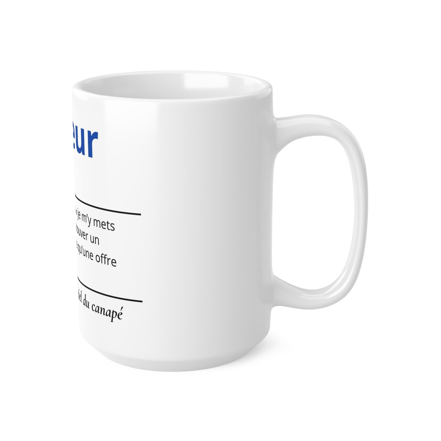 Mug Définition Chômeur