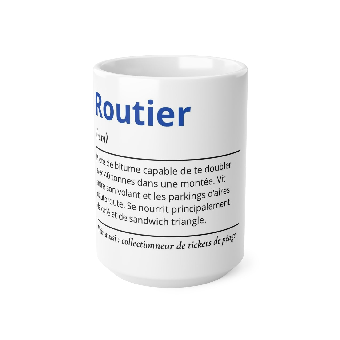 Mug Définition Routier