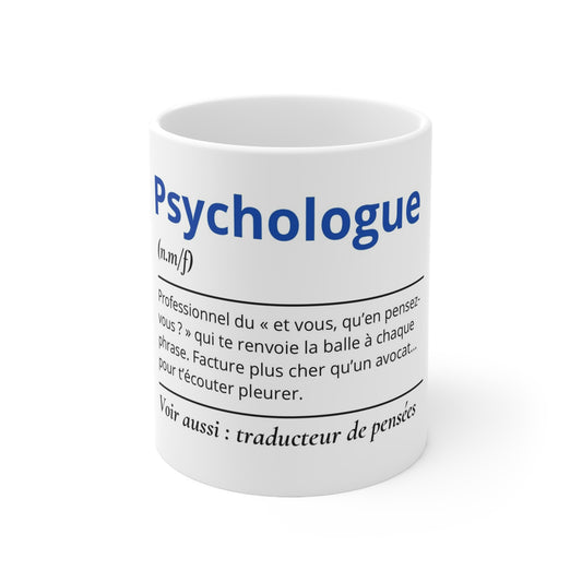 Mug Définition Psychologue