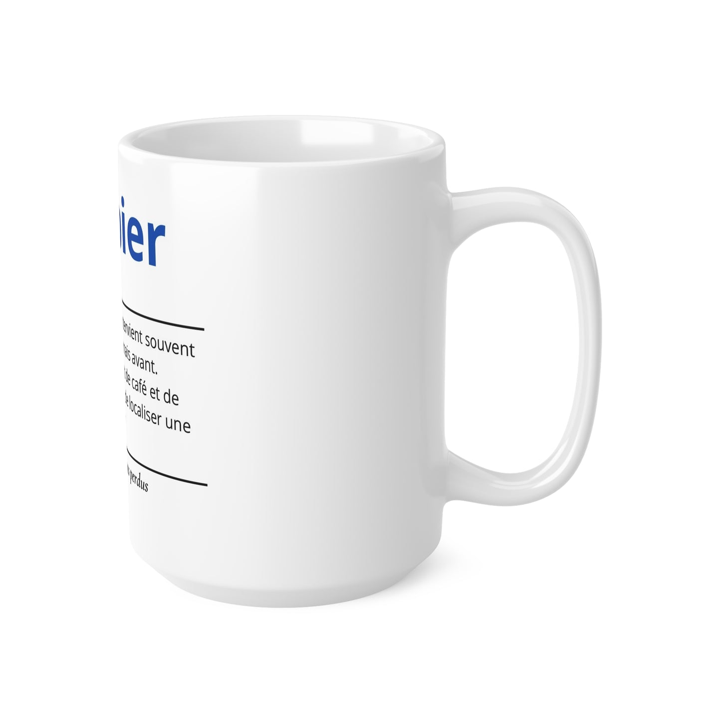 Mug Définition Plombier