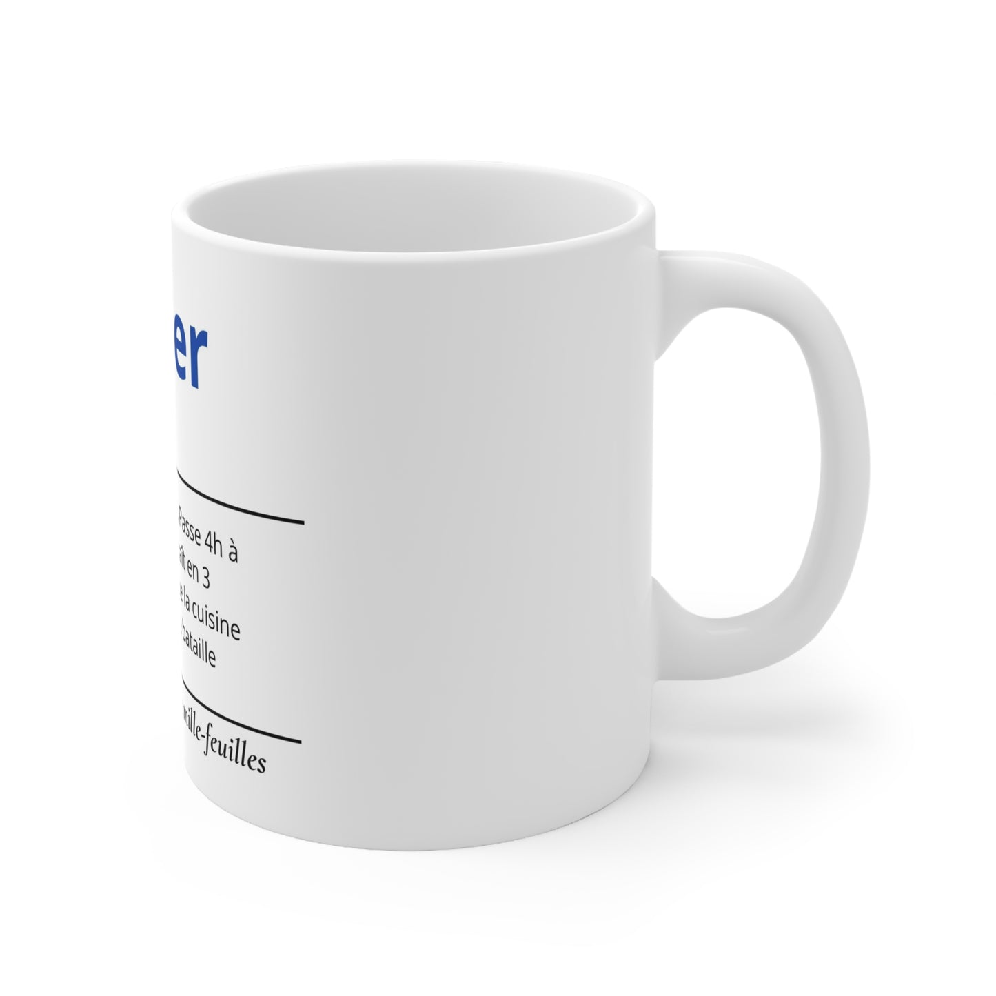 Mug Définition Pâtissier