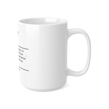 Mug Définition Policier