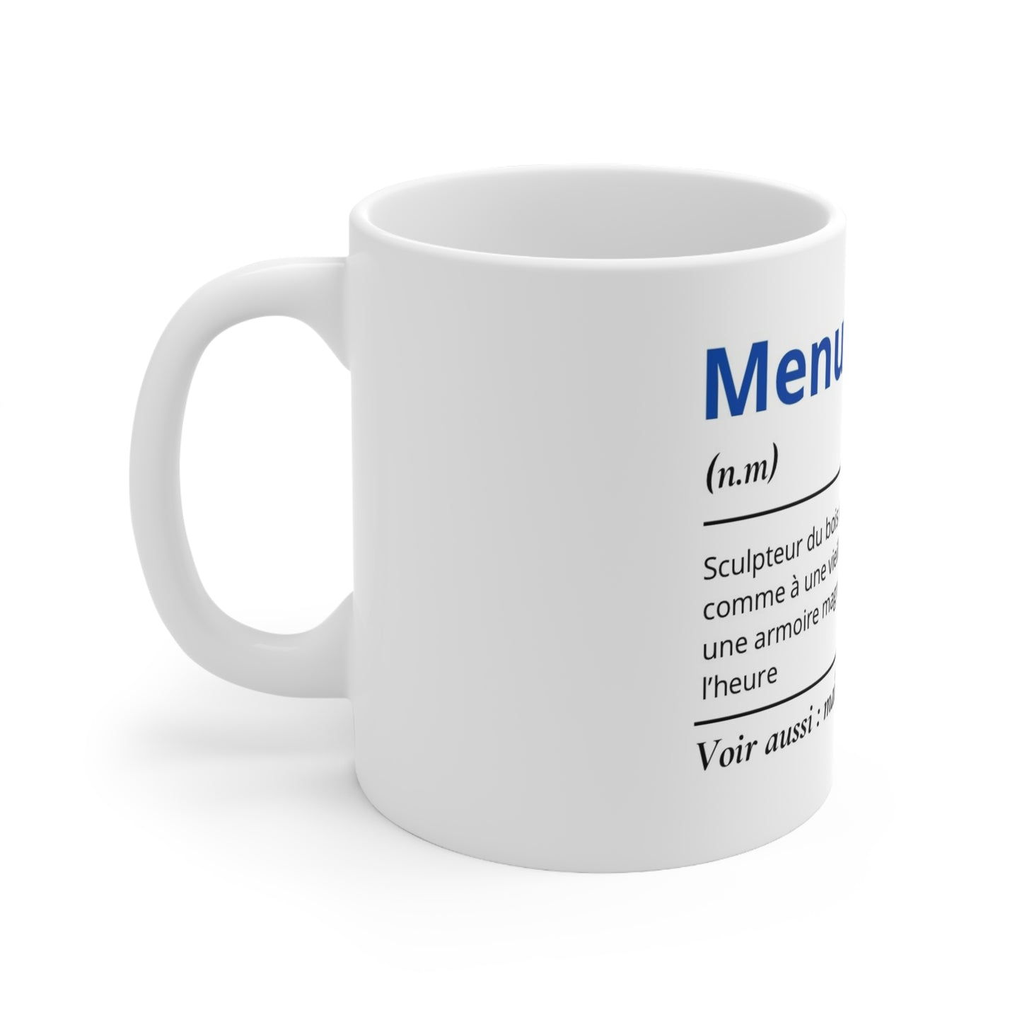 Mug Définition Menuisier