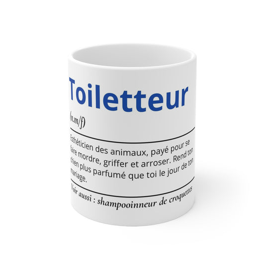 Mug Définition Toiletteur