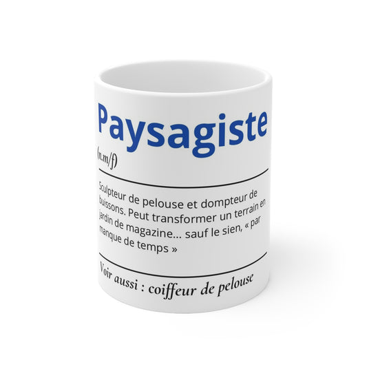 Mug Définition Paysagiste