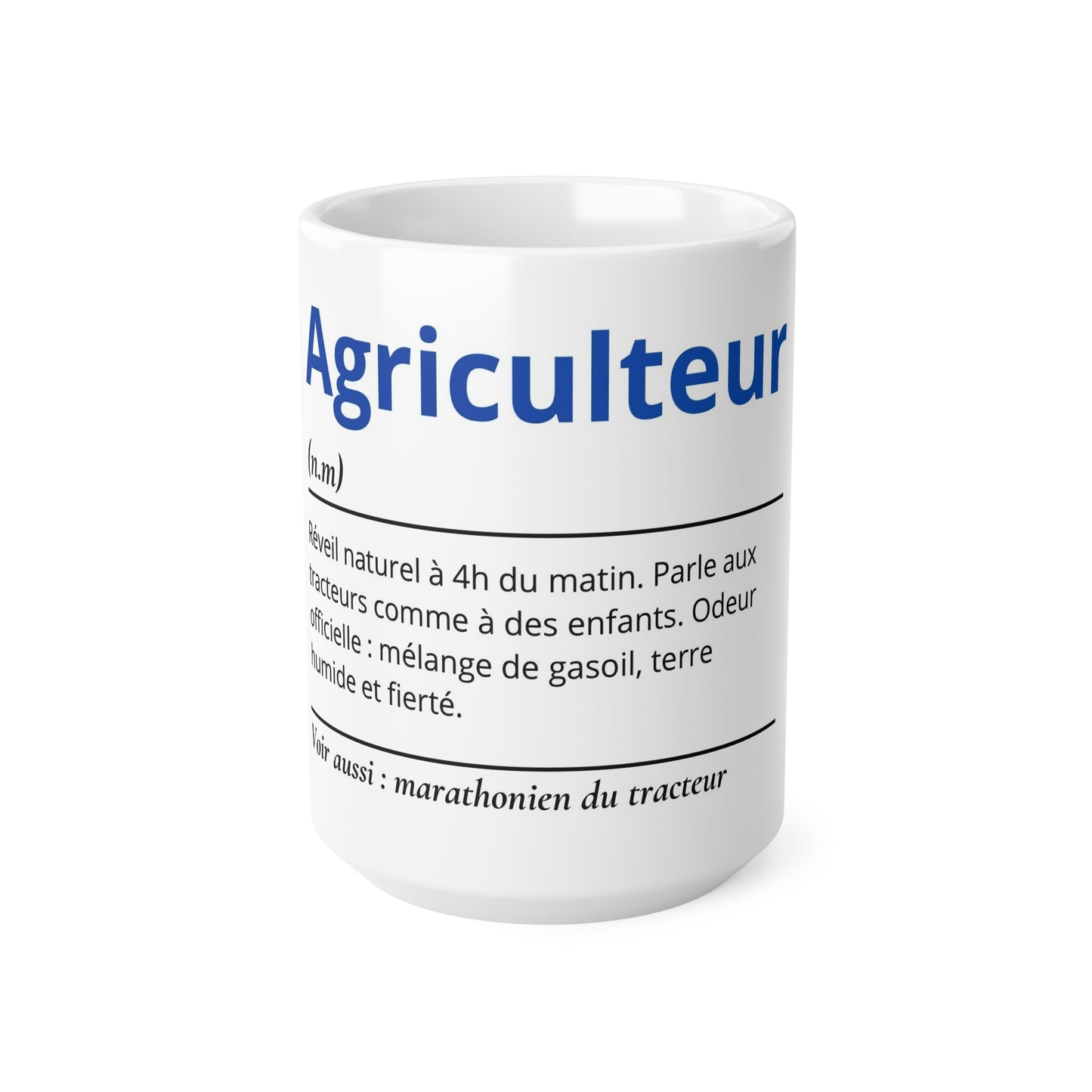 Mug Définition Agriculteur