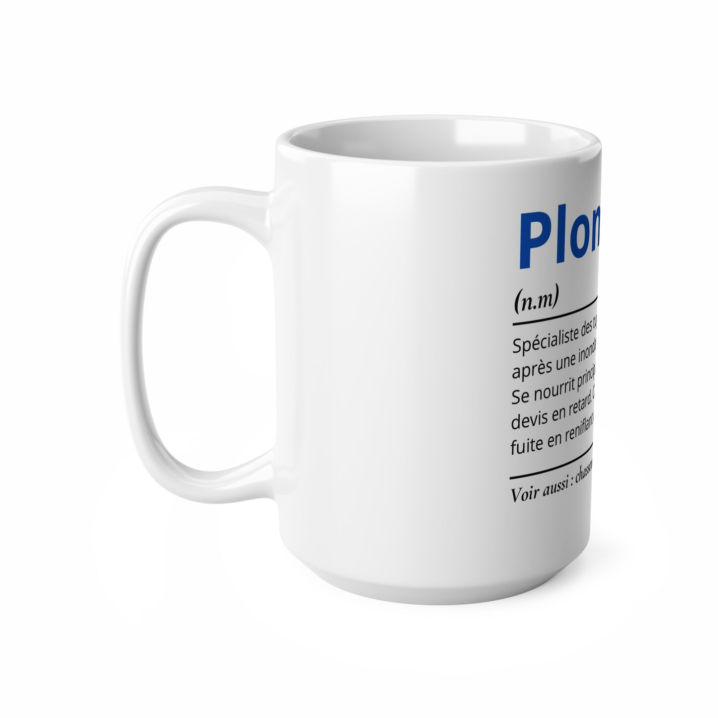 Mug Définition Plombier