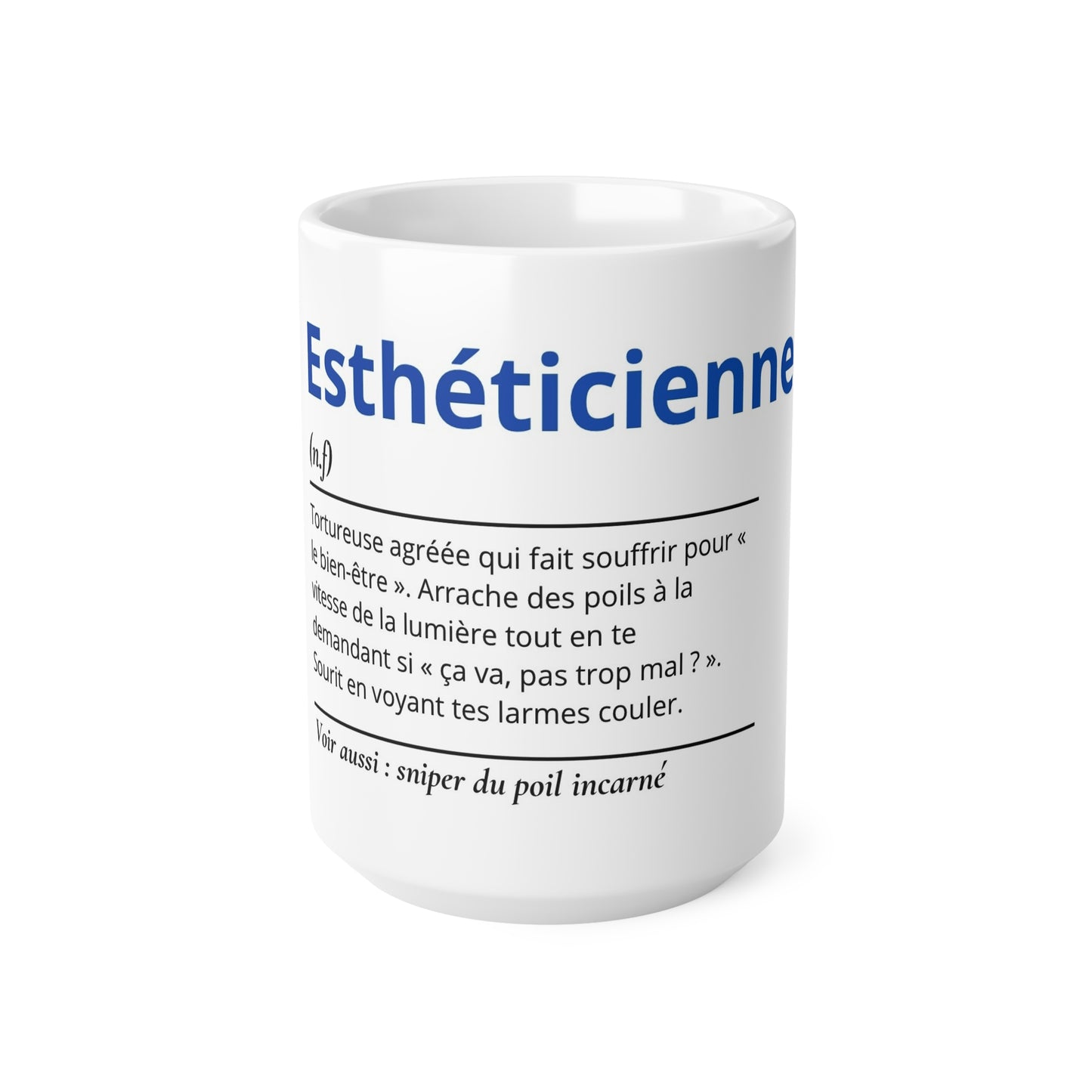 Mug Définition Esthéticienne