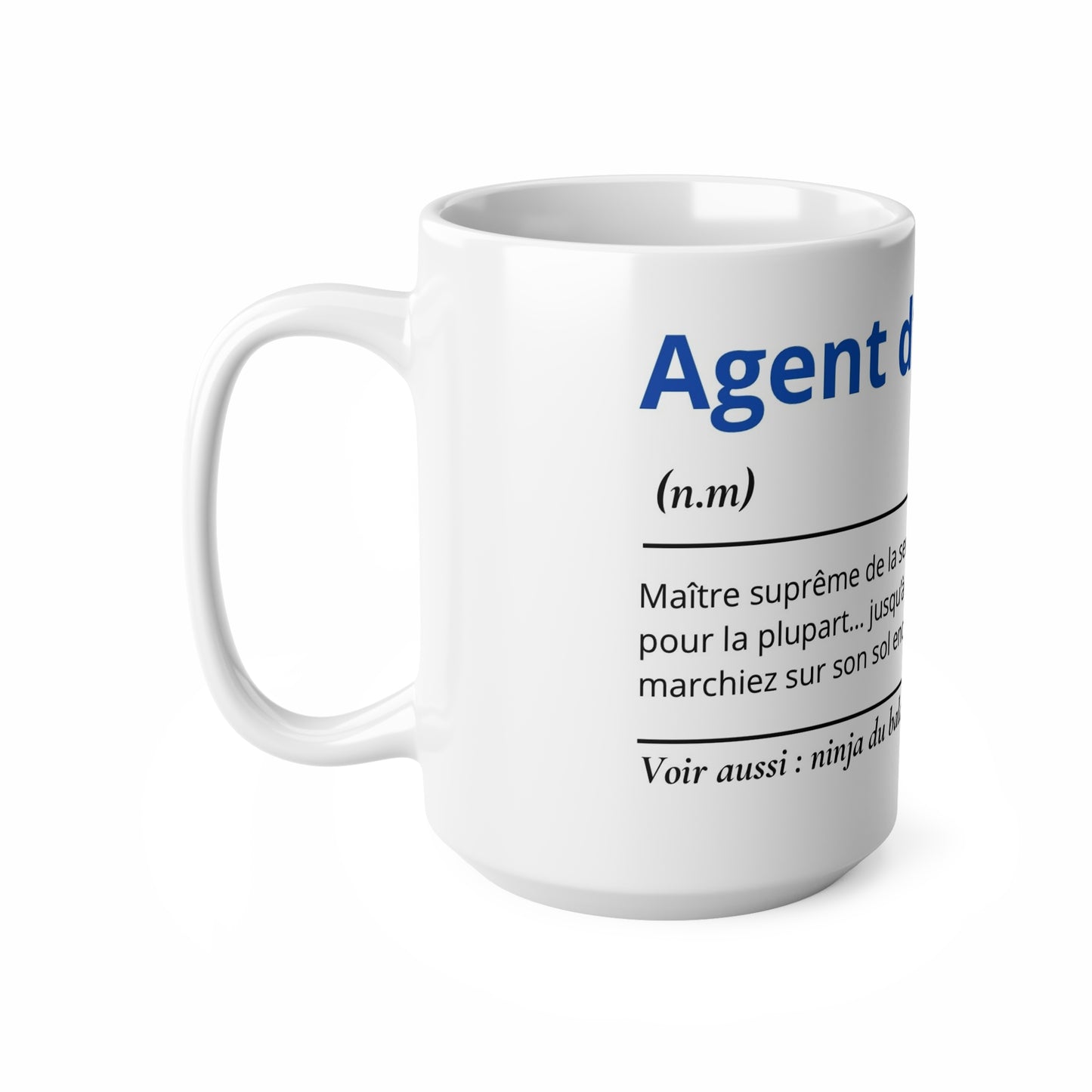 Mug Définition Agent d'entretien