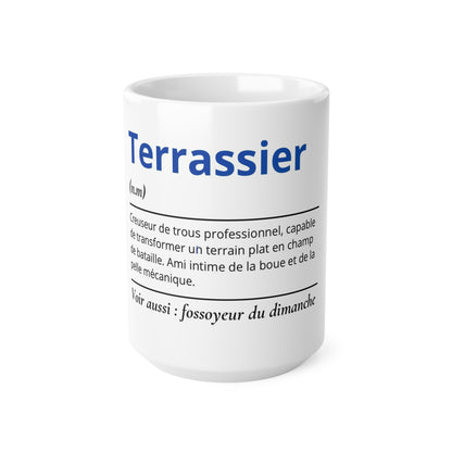 Mug Définition Terrassier