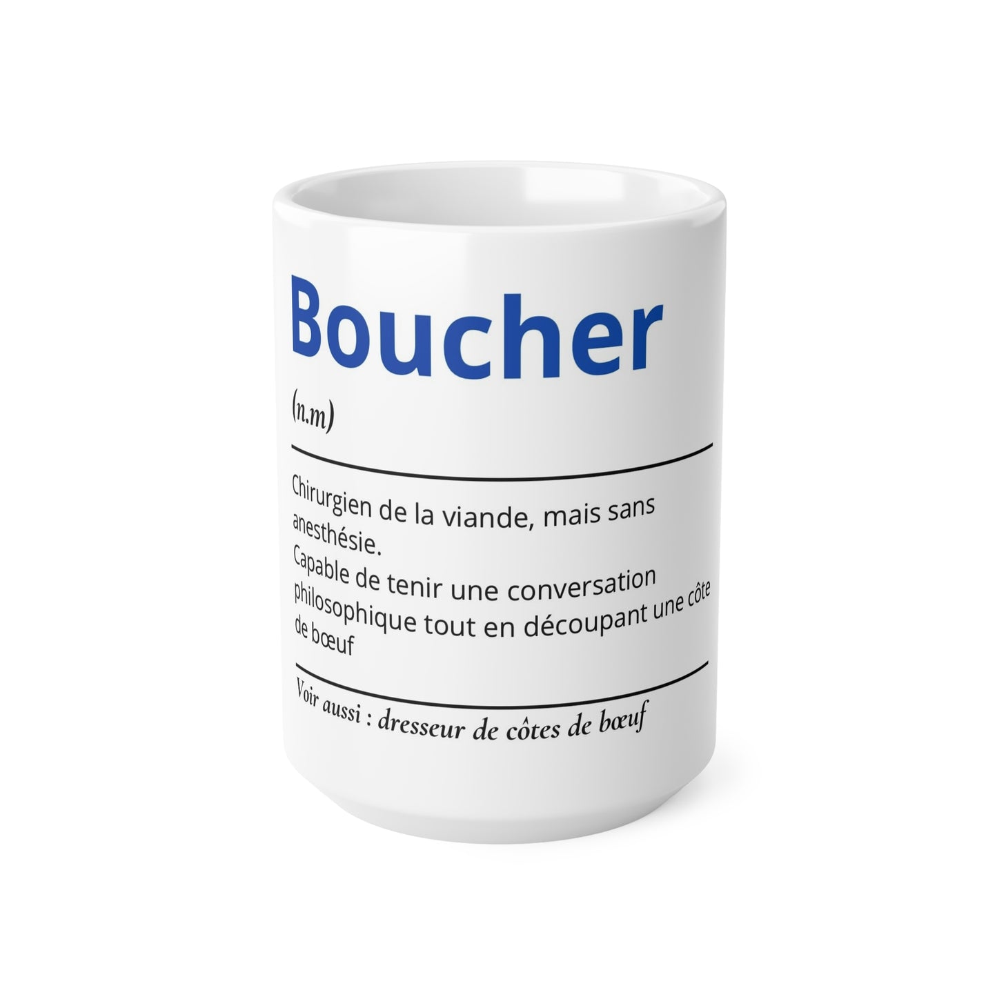 Mug Définition Boucher