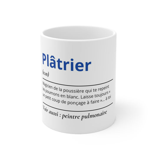 Mug Définition Plâtrier