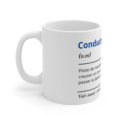 Mug Définition Conducteur d"engin