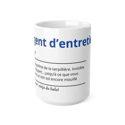Mug Définition Agent d'entretien