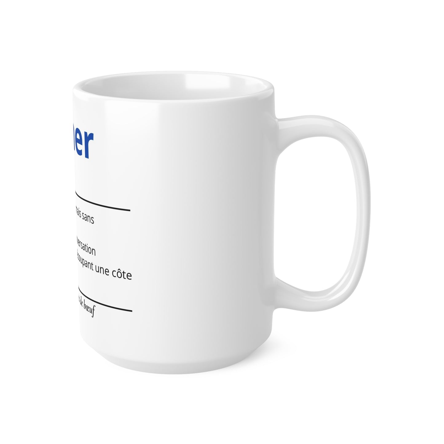 Mug Définition Boucher