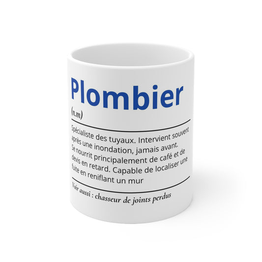 Mug Définition Plombier